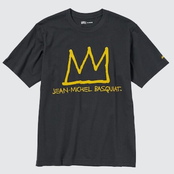 3/$60 Uniqlo UT Archive Jean-Michel Basquiat Artist Crewneck Cotton T-Shirt XL - Picture 1 of 5